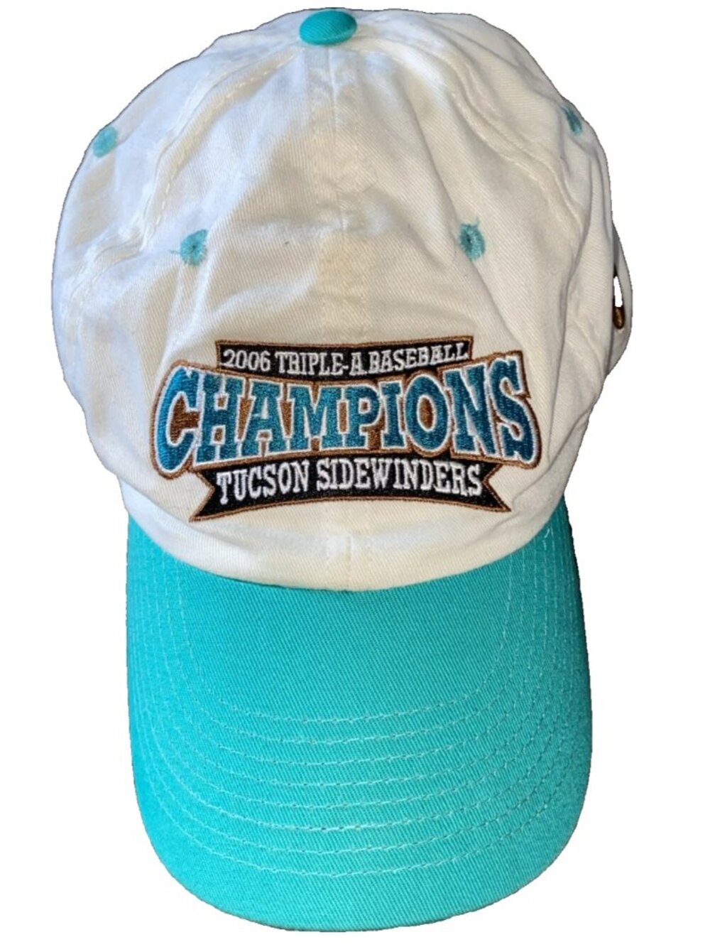 VTG Tucson Sidewinders Arizona Diamondbacks Minor League Hat Cap 2006 Champs